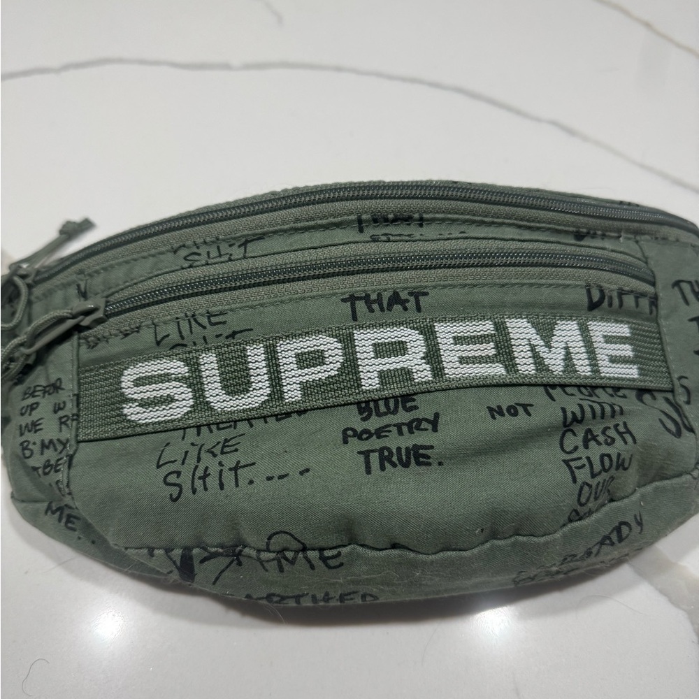 Supreme Green Waist Bag